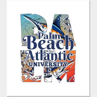 Palm Beach Atlantic University West Palm Beach Florida Swordfish Design Posters and Art